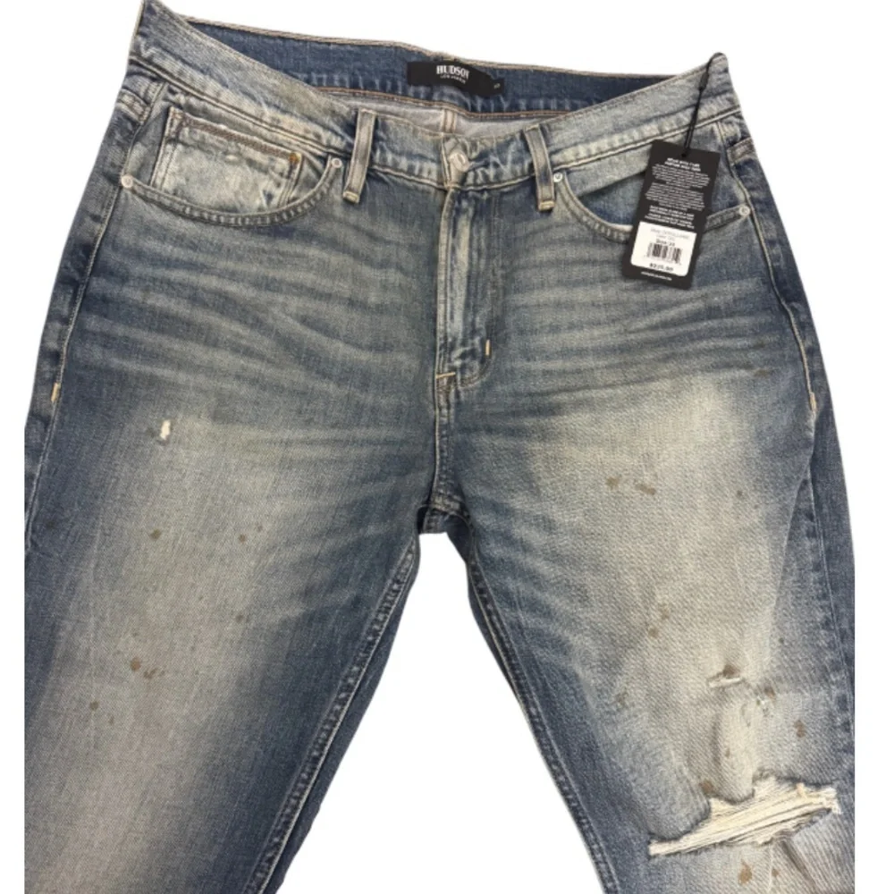 🆕 NWT Hudson Jeans Men’s 33 Zack Fit in Blue (gallery) Denim
